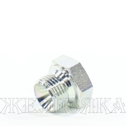 Адаптер BSP(Ш)1/2"-BSP(F)1/8" короткий