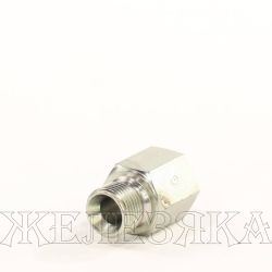 Адаптер BSP(Ш)3/8"-BSP(F)3/8" L=35