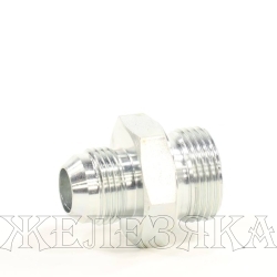 Адаптер JIC1.1/16"-BSP1"