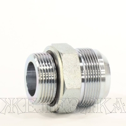 Адаптер JIC1.7/8"-BSPP1.1/4" Form E