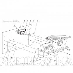 Адаптер к станку ИЭ6009 А4.2