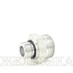 Адаптер ORFS(Ш)1.7/16"-BSPP3/4" FormE