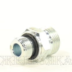 Адаптер ORFS(Ш)13/16"-BSPP3/8" FormE