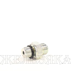 Адаптер ORFS(Ш)9/16"-BSPP1/4" FormE