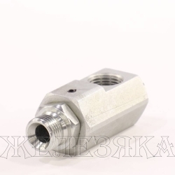 Адаптер поворотное соединение GG 90° G1/2" 360бар LSQ