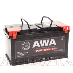Аккумулятор AWA 90а/ч VLR обр.полярность пуск.ток 760A