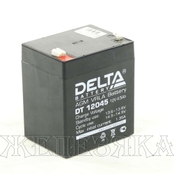 Аккумулятор для ИБП и аккум.машин DELTA 12V 4.5 а/ч DT 12045