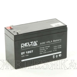 Аккумулятор для ИБП и аккум.машин DELTA 12V 7.2 а/ч DT 1207