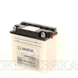 Аккумулятор для мотоциклов VARTA 12V 7 а/ч 12N7-3B(YB7L-B) 507 012 004 обр.пол. cухоз.+электр.