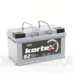 Аккумулятор KORTEX SILVER Dynamic 92 а/ч обр.полярность низкий пуск.ток 850А