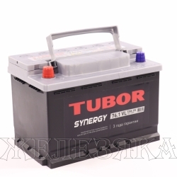 Аккумулятор TUBOR Synergy 76А/ч пуск.ток 730A