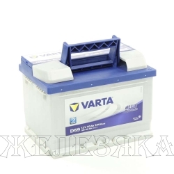 Аккумулятор VARTA Blue Dynamic 60 а/ч D59 низкий обр. полярность пуск.ток 540A