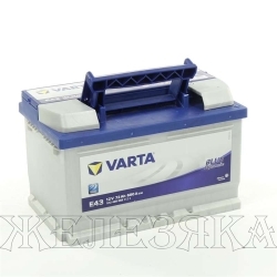 Аккумулятор VARTA Blue Dynamic 72 а/ч E43 низкий обр. полярность пуск.ток 680A