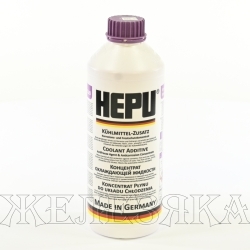 Антифриз фиолетовый конц.HEPU Coolant G12+ 1.5л HEPU