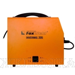 Аппарат сварочный полуавтомат инверторный 220В,30-200А,D=0.6-1.0мм/1.6-4мм FOXWELD