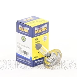 Автолампа 12V H7 55W PX26d МАЯК ORIGINAL PRO