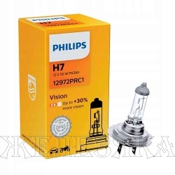 Автолампа 12V H7 55W PX26d PHILIPS PREMIUM +30%