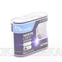 Автолампа 12V HB4 51W P22d CLEARLIGHT WhiteLight 2шт