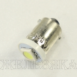 Автолампа 24V BA9s 4W WHITE 5000K 01SMD МАЯК