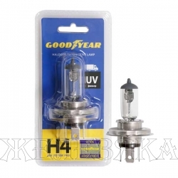 Автолампа 24V H4 75/70W P43t GOODYEAR