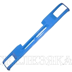 Бампер КАМАЗ-ЕВРО-6520 панель фар верхняя РАИФ синий