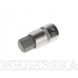 Бита-головка 1/2" HEX H17х55мм JTC