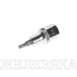 Бита-головка 1/2" HEX H4х55мм JTC