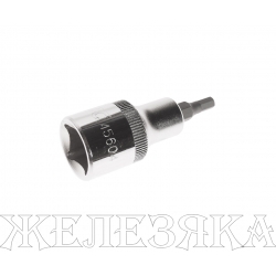 Бита-головка 1/2" HEX H4х55мм JTC