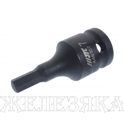 Бита-головка 1/2" HEX H7х25мм ударная L=60мм JTC