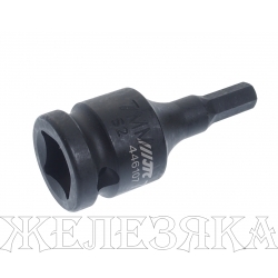 Бита-головка 1/2" HEX H7х25мм ударная L=60мм JTC