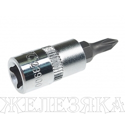 Бита-головка 1/4" PH0х37мм JTC