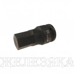 Бита-головка 3/4" HEX H30х88мм ударная JTC