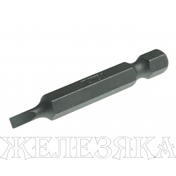 Бита шлицевая DR 0.5х3х50мм 1/4" S2 JTC