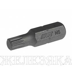 Бита SPLINE M6х30мм 5/16" JTC