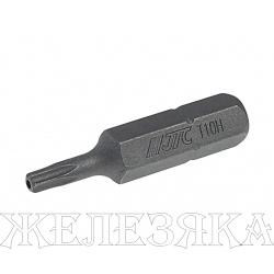 Бита TORX Т10Hх30мм 1/4" JTC