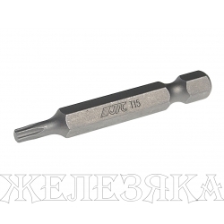 Бита TORX Т15х50мм 1/4" JTC