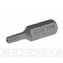 Бита TORX Т20Hх30мм 5/16" JTC