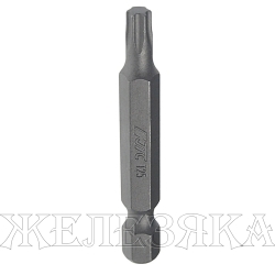 Бита TORX Т25 L=50мм 1/4" JTC