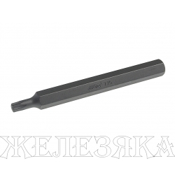 Бита TORX Т25х80мм 5/16" удлиненная JTC