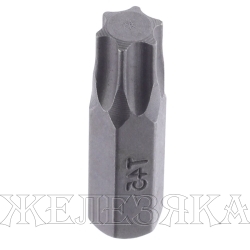 Бита TORX Т27 L=30мм 5/16" ROCKFORCE