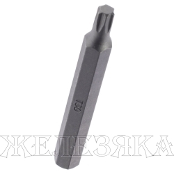 Бита TORX Т30 L=70мм 5/16" ROCKFORCE