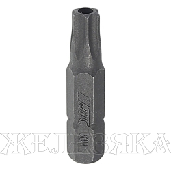 Бита TORX Т30Hх30мм 1/4" JTC