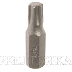 Бита TORX Т40 L=30мм 5/16" ROCKFORCE