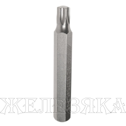 Бита TORX Т45 L=75мм S=10мм JTC