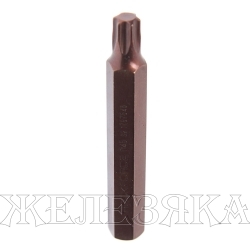 Бита TORX Т45 L=75мм S=10мм Premium ROCKFORCE