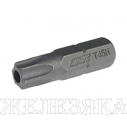 Бита TORX Т45Hх30мм 5/16" JTC