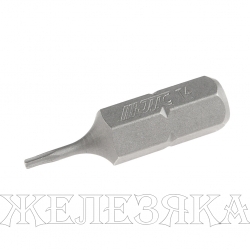 Бита TORX Т4х25мм 1/4" S2 JTC