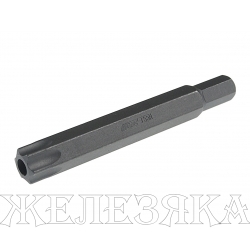 Бита TORX Т55Hх80мм 5/16" удлиненная JTC