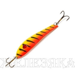 Блесна колеблющаяся Professor 2 90/18 бусинка BL/R/Ye-C