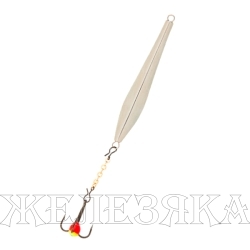 Блесна зимняя LJ DOUBLE BLADE с цеп. 55мм 6гр SG